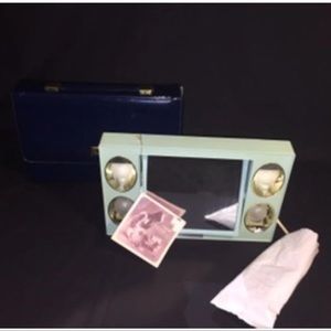 Vintage MCM Vanity Mirror With Lights Mirror go Lightly MCM beauty makeup